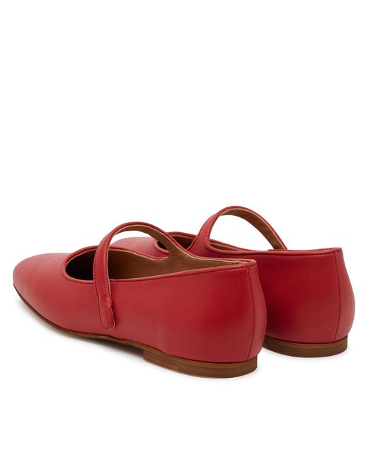 BALAGAN Red Halbschuhe Pass