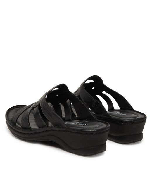 Josef Seibel Black Pantoletten Catalonia 01 56366