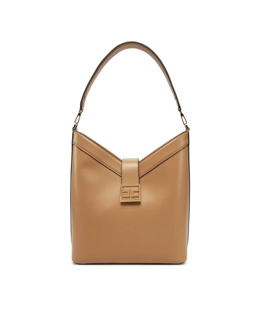 Elisabetta Franchi Brown Handtasche Bs-19A-51E2-V400