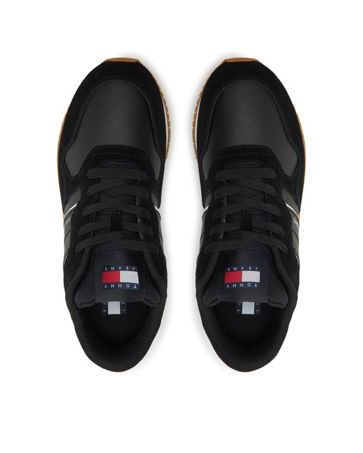 Tommy Hilfiger Black Sneakers Tjw Eva Retro Runner En0En02771