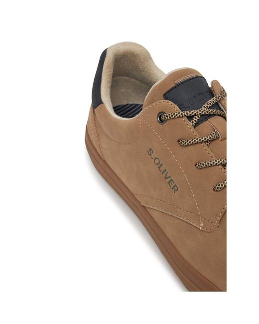 S.oliver Halbschuhe 5-13651-43 in Brown für Herren