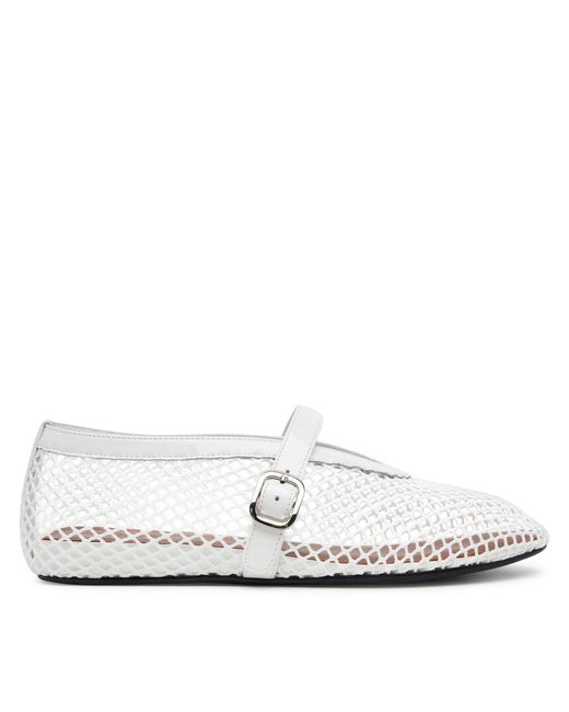 Badura White Ballerinas Mimosa-Slt-24067P-52