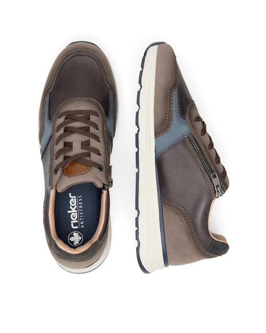 Rieker Halbschuhe B0704-25 in Brown für Herren