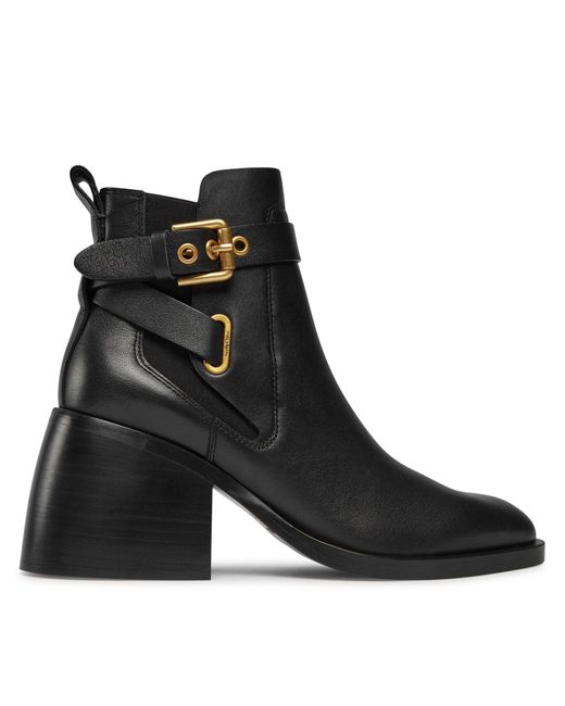 See By Chloé Black Stiefeletten Sb41011A