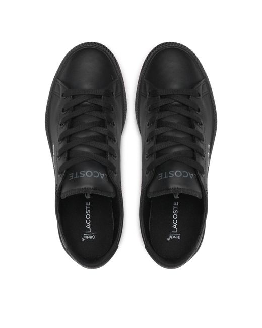 Lacoste Black Sneakers Aus Stoff Gripshot 222 1 Cuj 7-44Cuj000302H