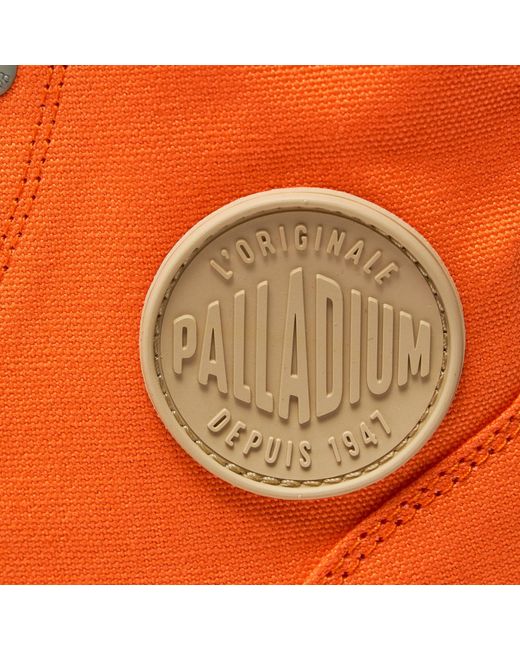 Palladium Schnürstiefeletten pampa monopop 09140-651-m firecracker in Orange für Herren