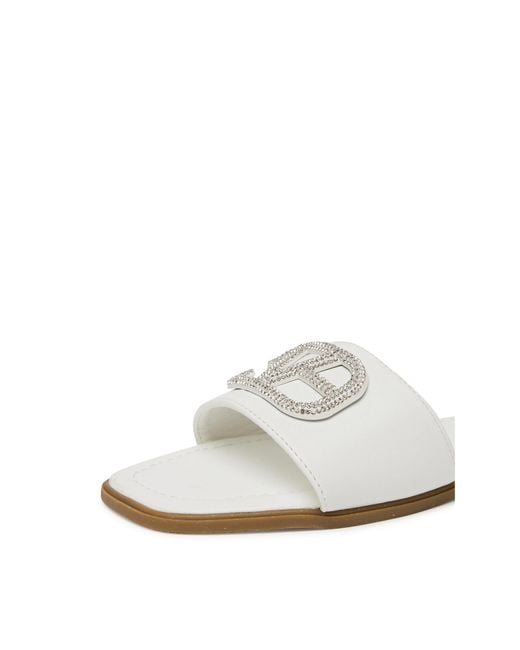 DeeZee White Pantoletten Q877-44