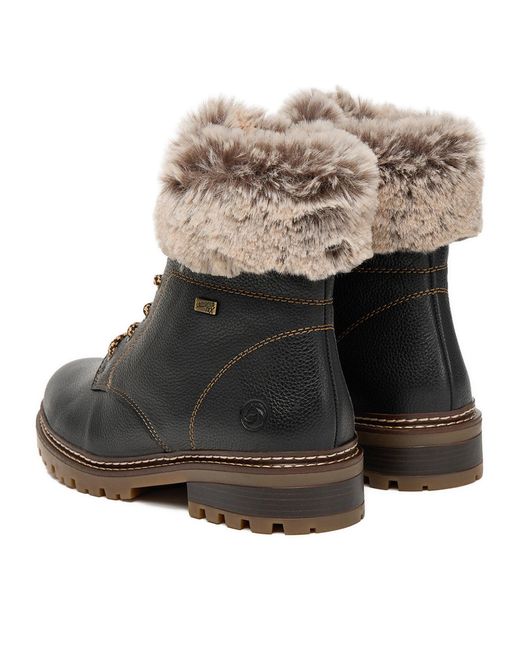 Remonte Brown Schnürschuhe Ceo-D0B74-01