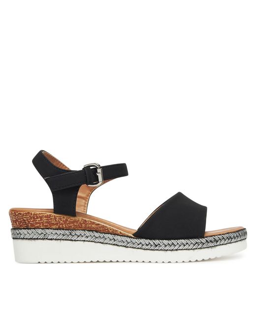 Clara Barson. Black Sandalen Ws2189-15