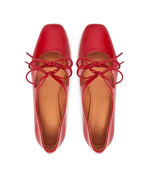 BALAGAN Red Halbschuhe Greta