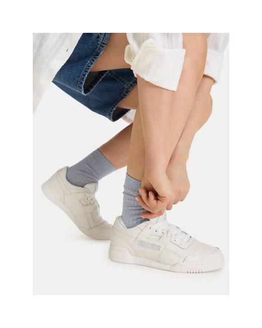 Reebok White Sneakers Eo-Workout Plus 100244869
