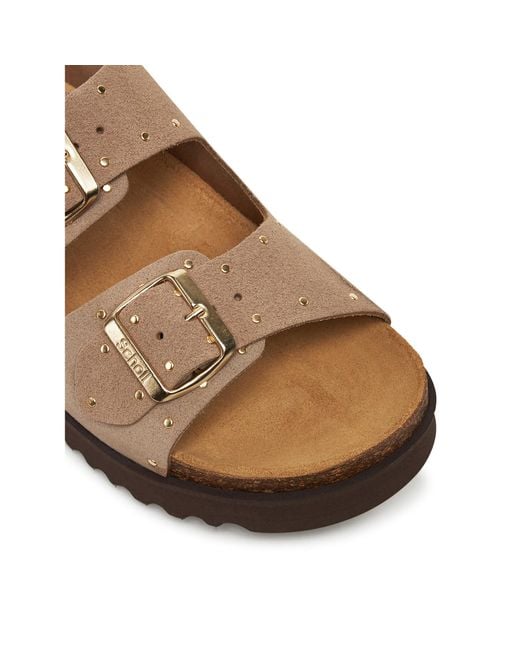 Scholl Brown Pantoletten Beatriz F31592