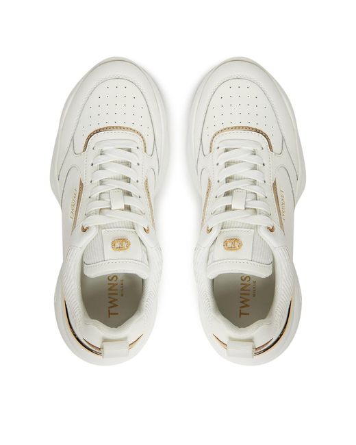 Twinset White Sneakers 251Tcp054