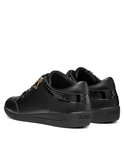 Geox Black Sneakers D Myria D4668D 08502 C9999