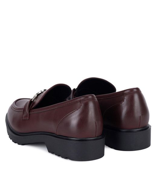 Nine West Purple Mokassins Wfa3043-1A