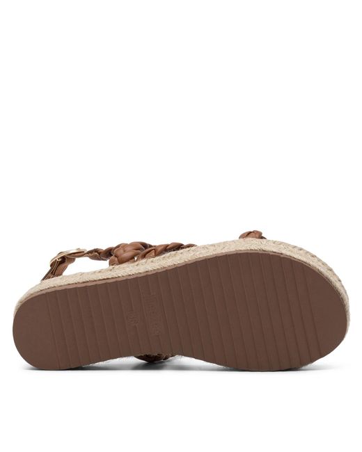 DeeZee Brown Espadrilles E8875-1