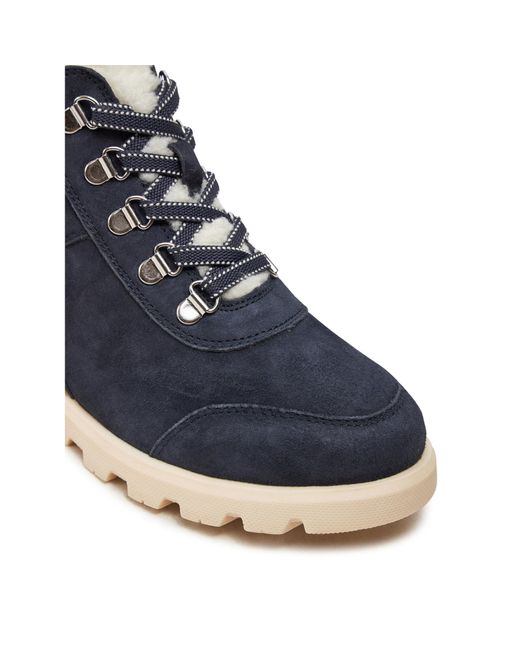 Caprice Blue Schnürschuhe 9-26204-43