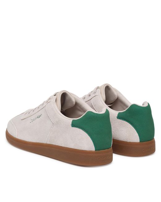 Calvin Klein Sneakers Low Cupsole Laceup Su Hm0Hm01946 in White für Herren