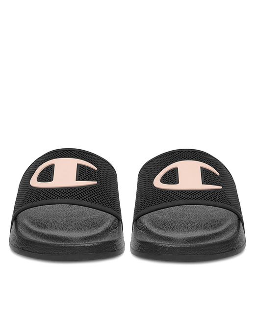 Champion Black Pantoletten Samoa Core S11626-Kk001