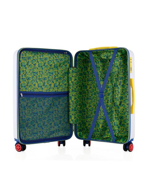 Semi Line Blue Mittlerer Koffer T5842-2