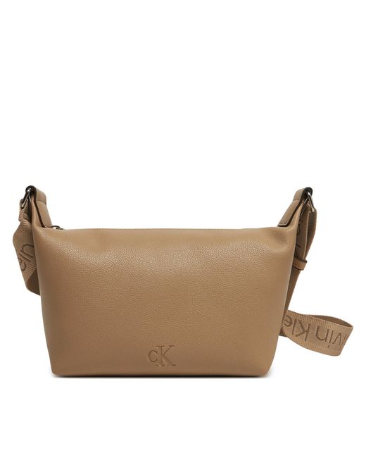 Calvin Klein Brown Handtasche Ultralight Shoulder Bag22 Pu Lv04K3131G