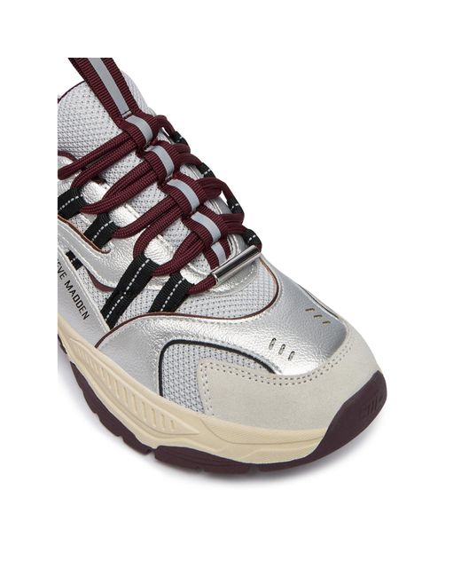 Steve Madden White Sneakers Animates Sm11004763