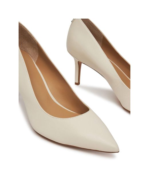Ralph Lauren White High Heels Lanette 802972024002