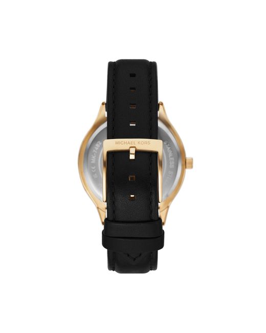 Michael Kors Metallic Uhr Slim Runway Mk7553