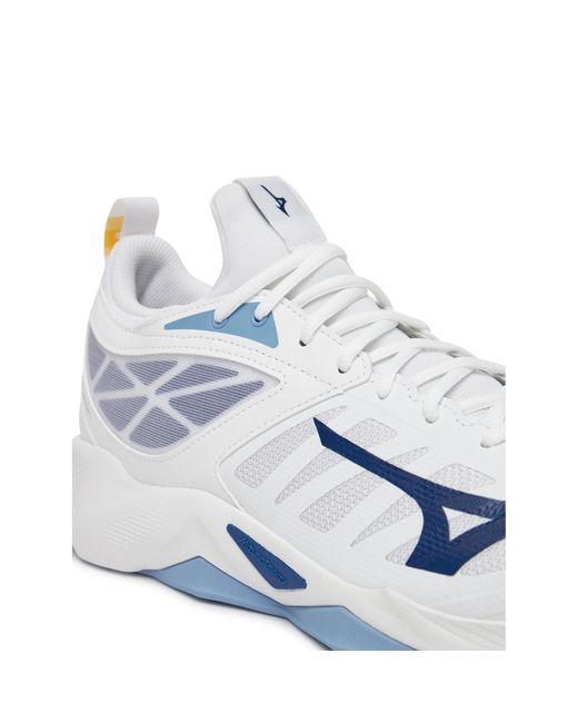 Mizuno Blue Hallenschuhe Wave Dimension V1Ga2240