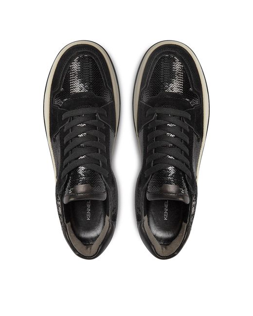 Kennel & Schmenger Black Sneakers drift 21-15030.540 ssa-s