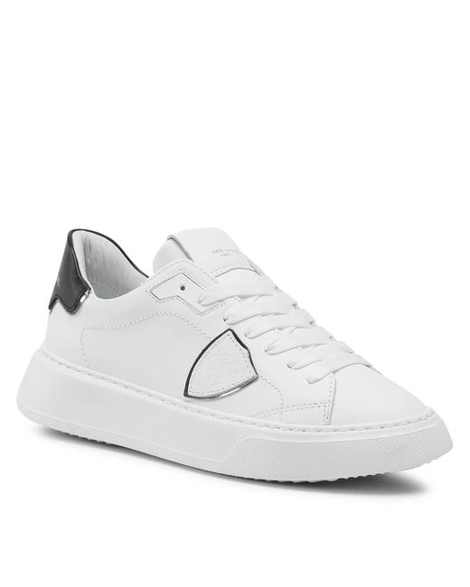 Philippe Model White Sneakers Temple Btld V010