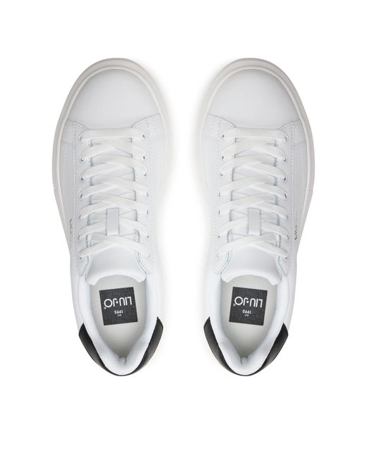 Liu Jo Sneakers big 01 7b4027 px474 white/black s1005 für Herren