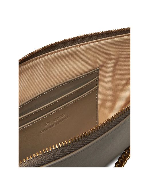 Pinko Gray Handtasche Horizontal Flat Pe 25 Pcpl 102747 A0F1