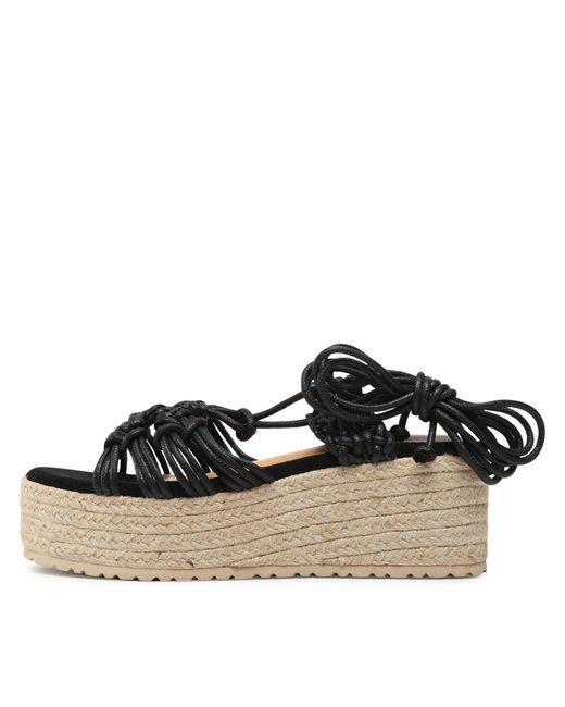 DeeZee Black Espadrilles Rt220681