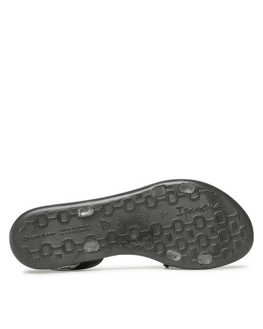 Ipanema Black Sandalen breezy sandal 82855 grey/silver aj029