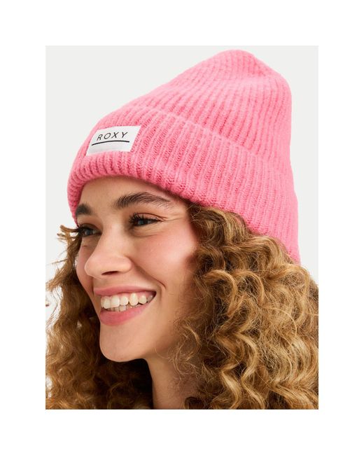 Roxy Pink Mütze Wind Effect Erjha04447