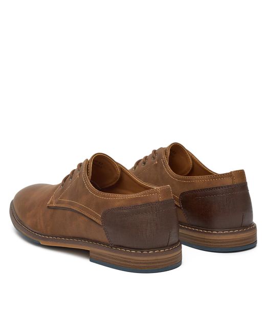 Lanetti Halbschuhe 123Am1935 in Brown für Herren