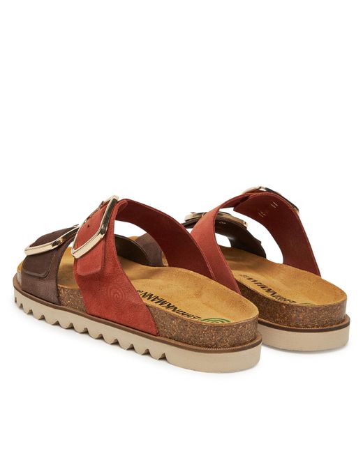 Dr. Brinkmann Brown Pantoletten 700683-00