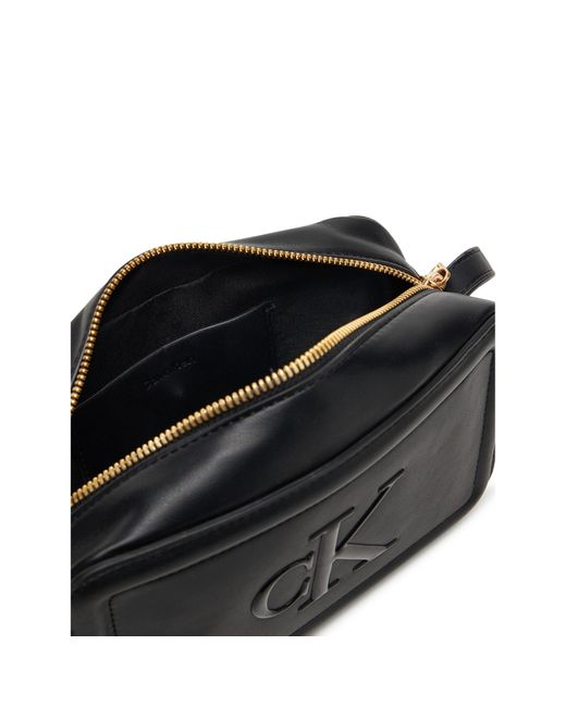 Calvin Klein Black Handtasche Bold Ck Camera Bag Lv04F3220G