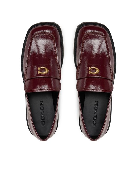 COACH Red Slipper Cch83