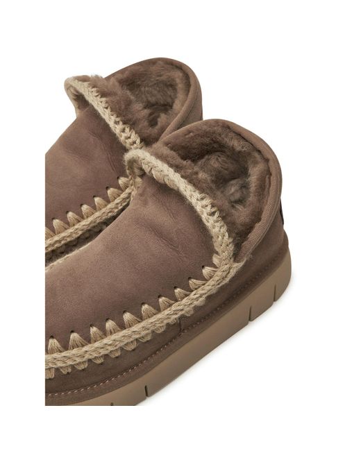 Mou Brown Schneeschuhe Eskimo Bounce Sneaker Fw531009A