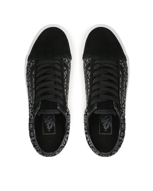 Vans Black Sneakers Aus Stoff Old Skool Stackform Vn0009Pzyy61