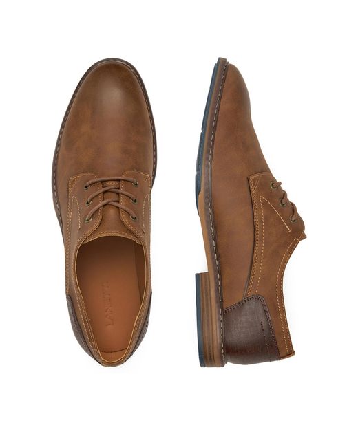 Lanetti Halbschuhe 123Am1935 in Brown für Herren