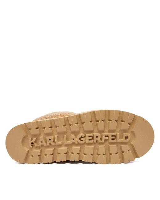 Karl Lagerfeld Brown Schneeschuhe Kl48653