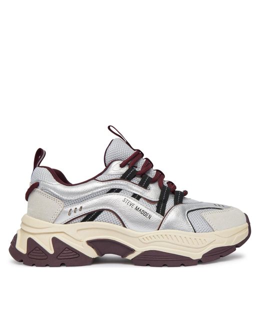 Steve Madden White Sneakers Animates Sm11004763