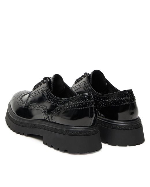 Tamaris Black Oxford Schuhe 1-23619-45