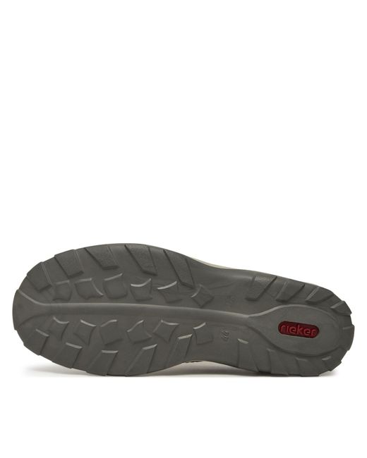Rieker Halbschuhe 08065-46 in Black für Herren
