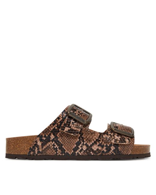 Grünland Brown Pantoletten Enny Cb0813