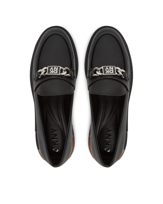 DKNY Black Slipper Radisson Loafer 20 K2510414