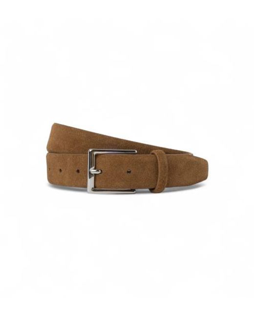 Ceinture Brune Feather Edge Hackett pour homme en coloris Blue